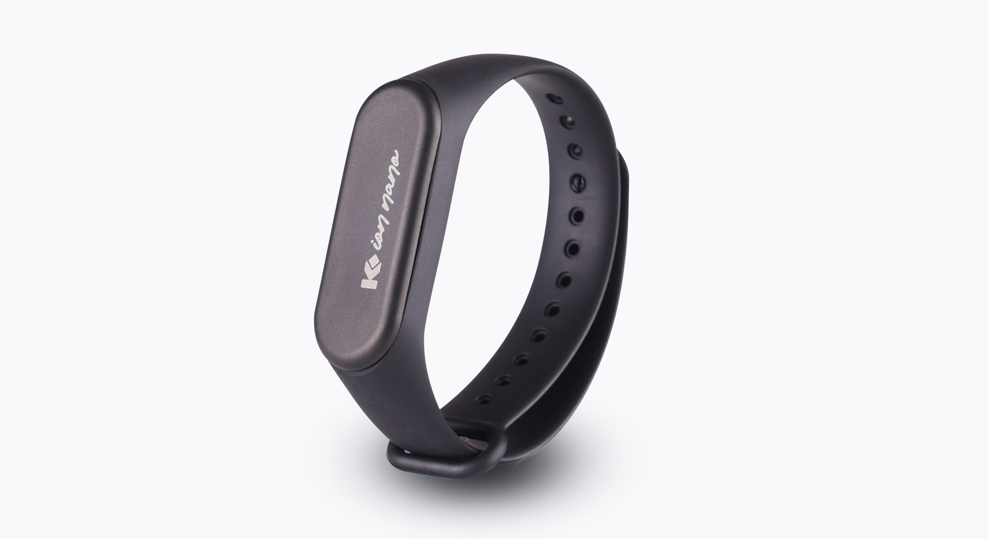 K-Ion Nano Wristband Black Trap