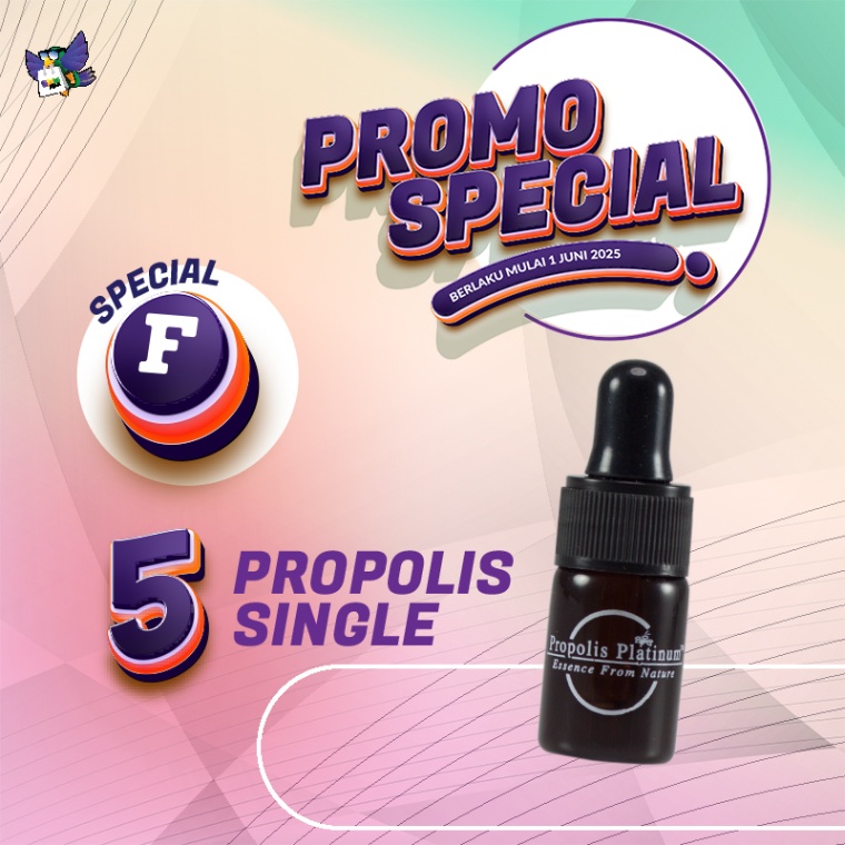 PROMO SPECIAL : Bundling 5 Propolis single