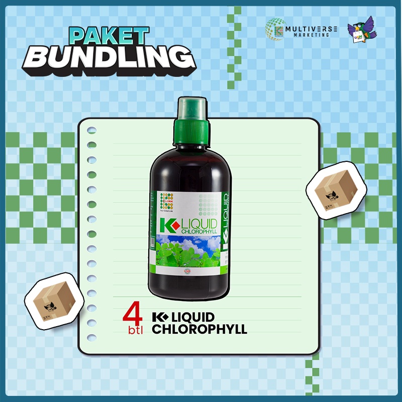 Paket Bundling : chlorophyll (4 botol)