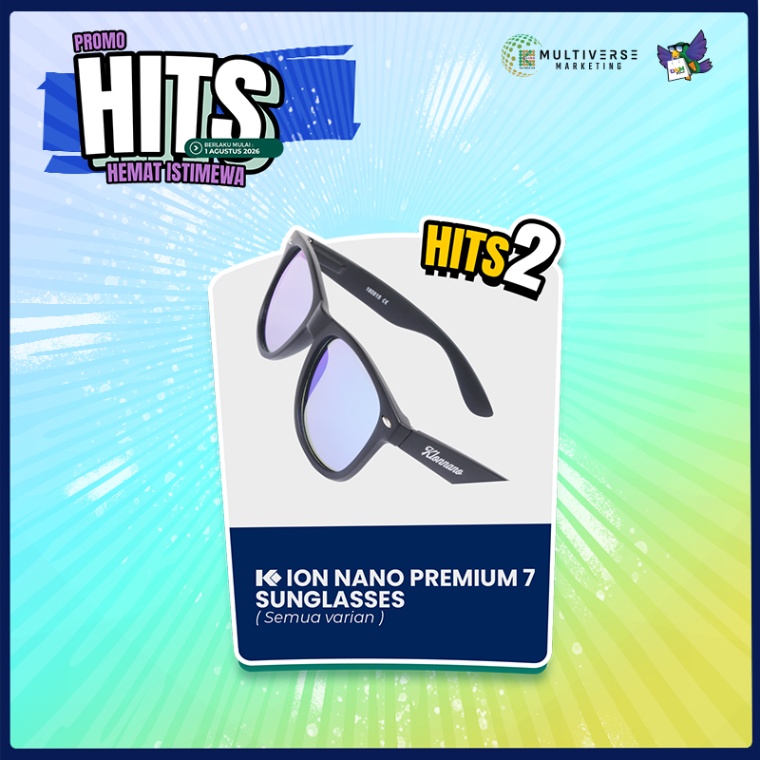 HITS 2: K-Ion Nano Premium 7 Sunglasses
